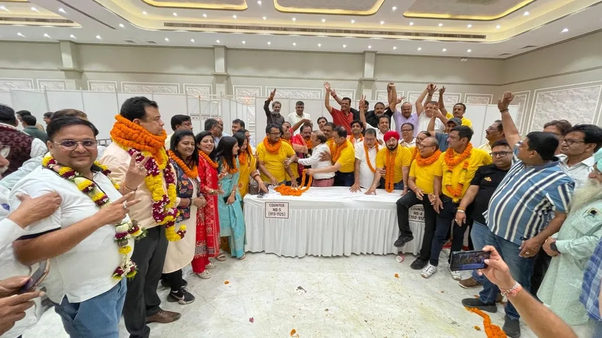 चेम्बर चुनाव: पटेल टीम ने दर्ज की जीत